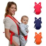 Ultra Comfortable 2-in-1 Baby Carrier Front And Back Sling