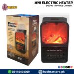 900W Mini Electric Fan Heater Remote Control Portable Desktop Household Plug-in Room Heater Air Heating Space Winter Warmer Fan