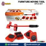 5Pcs Furniture Transport Lifter Moves Wheels Mover Tools Sliders Kit Home Moving Lifting System