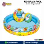 Play Pool 4 Feet with Swim Ring and Ball For Toddlers