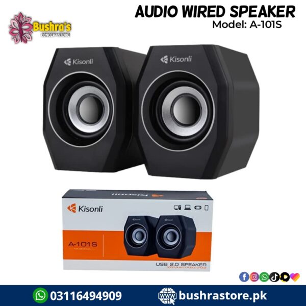 Audio Wired Stereo Speaker