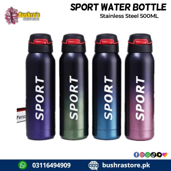 Sport Water Bottle Stainless Steel 500ML