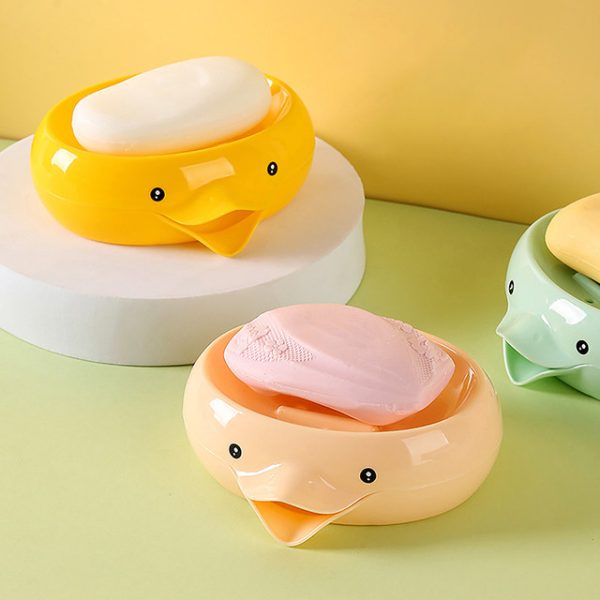 Duck Shape Self-Draining Soap Holder