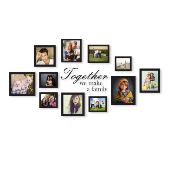 Together We Make a Family Wall Decor Frame