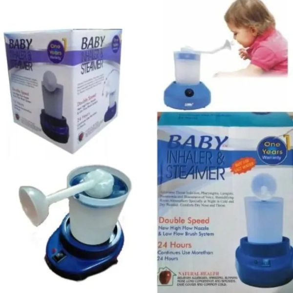 Baby Inhaler and Steamer Special for Block Nose and Facial Usage