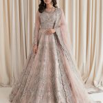 Elegant Luxury Work Unstitched Wedding Partywear Nikha Walima Engagement Mehndi Mayon Frock Maxi Dress