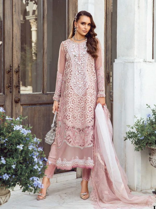 Elegant Luxury Work Unstitched Wedding Partywear Nikha Walima Engagement Mehndi Mayon Dress