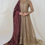 Elegant Luxury Work Unstitched Wedding Partywear Nikha Walima Engagement Mehndi Mayon Frock Maxi Dress