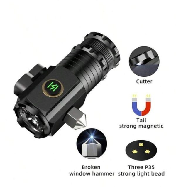 Mini Multifunctional Magnetic Flashlight