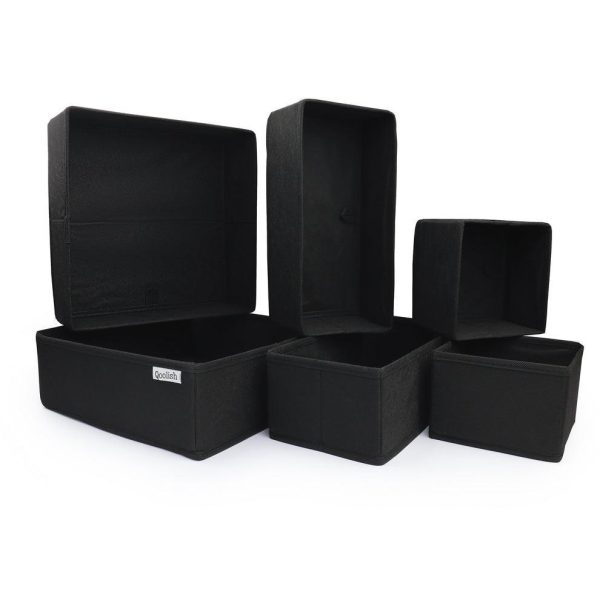 Organizer Black Stripe Pack Of 6