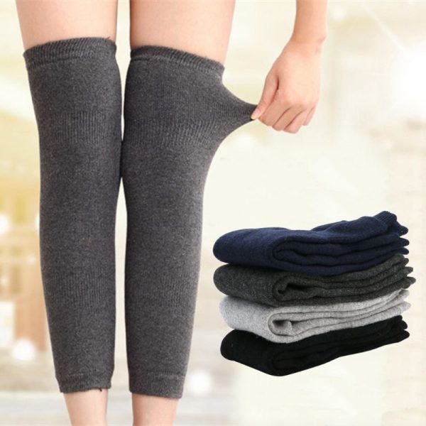 Warm Cashmere Wool Knee Warmers Leg Thigh High 1 Pair