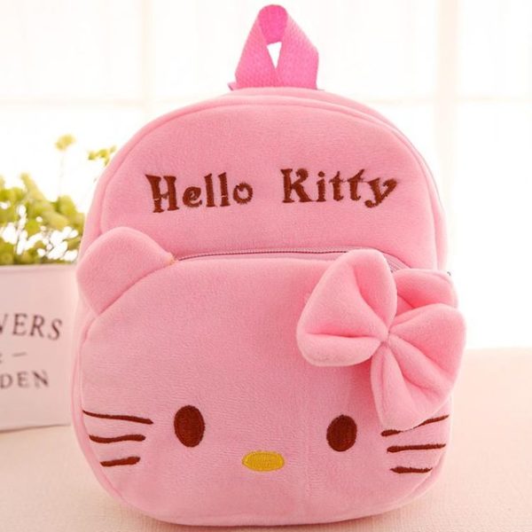 Hello Kitty Backpack Kawaii Cartoon Stitch School Bag Gifts