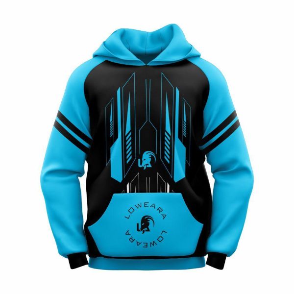 Unisex Printed Polyester Fleece Hoodie