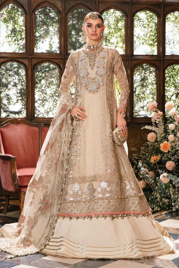 Elegant Luxury Work Unstitched Wedding Partywear Nikha Walima Engagement Mehndi Mayon Dress