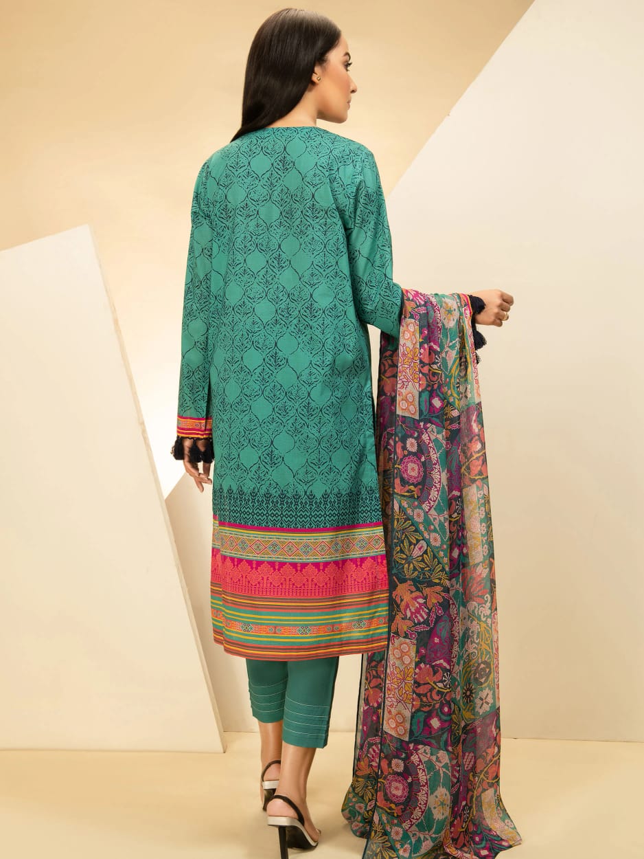 Limelight Printed Lawn Suits Unstitched 3 Piece U1103su 3pc Aqu Summer Collection Bushra Zahoor S