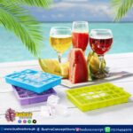 Ice Cube Tray Morfone Silicone Ice Tray with Removable Lid Easy-Release Flexible Ice Cube