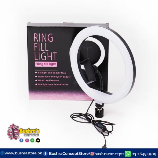 Ring Light - 26cm / 10 inch - Ring Fill Light - 3 Color Modes