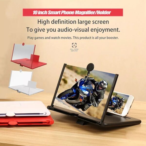 Magnifier Compouter Movie Universal Screen Magnifier for Cell Phone, Portable 3D HD Screen ...