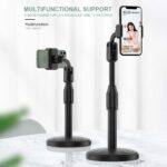Universal Adjustable Desktop Phone Holder Microphone Holder for iPhone iPad Samsung Support Desk Mount Mobile Phone Holder Stand