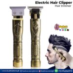 Electric Hair Clipper Hair trimmer Barber Haircut USB Rechargeable Beard trimmer Men Cordless Hair Cutting Machine Shaver Professional Golden Hair Clipper For Men’s