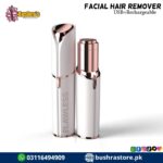 USB Rechargeable Flawless Facial Hair Remover, original 2 in 1 Hair remover