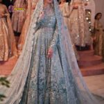 Luxury Heavy work Unstitched Net Wedding Desinger Dress with Net Embroidered Dupatta