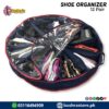 12 Pair Under Bed Shoes Round Storage Space Saving Shoe Organizer Bag
