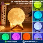 3D Printing Moon Lamp Lunar Lamp Creative Night Lamp Table Lamp 08 Colors Change Touch/Remote LED Moon Light Home Decoration Gift