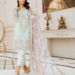 Luxury Heavy work Unstitched Organza Wedding Desinger Dress with Organza Embroidered Dupatta