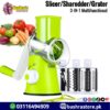 Multifunctional 3 in 1 Rotary Grater Vegetable Shredder Slicer Fruit Machine Potato Vegetable Cutter Kitchen Tool