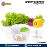 Speedy Chopper Multi Use Turbo Cutter Mini Handy Manual Chopper For Vegetables Fruits Nicer Dicer
