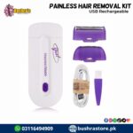 Painless Hair Removal Kit Laser Touch Epilator USB Rechargeable Women Body Face Leg Hand Shaver Hair Remover
