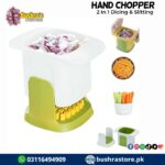 Hand Chopper for Vegetables, Multifunctional Cutter, 2-in-1