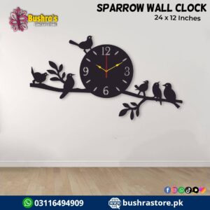 Sparrow Wall Clock