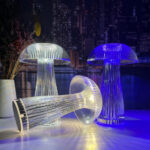 Crystal Mushroom Table Lamp