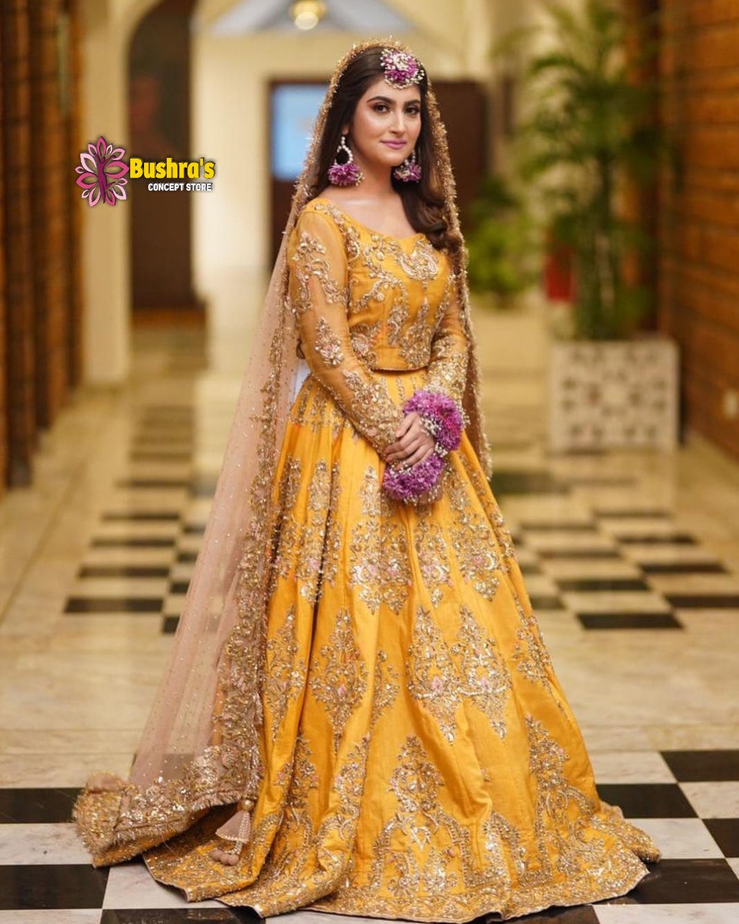 Luxury Heavy work Unstitched Net Wedding Desinger Maroon Dress with Net  Embroidered Dupatta – Bushra Zahoor's