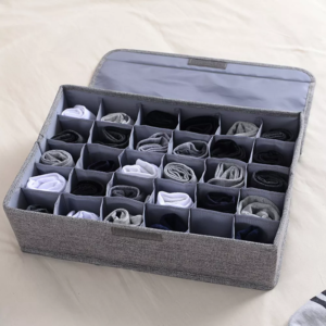 36 cells Plastic Drawer Organizers Underwear Storage Divider Closet For Socks Clothes Storage Case