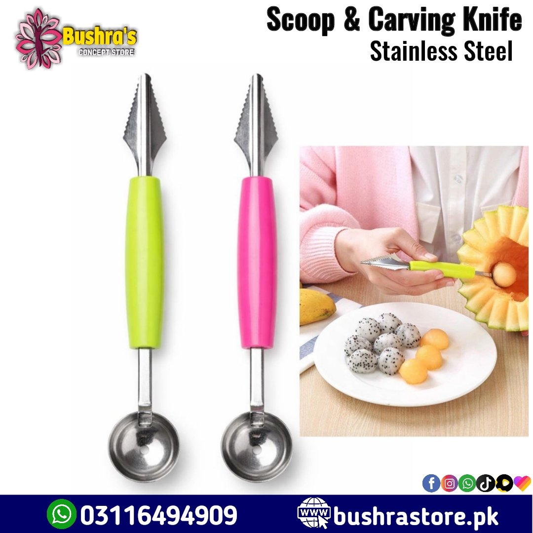 Vegetable and Fruits Cutting Carving knife Pack of 2