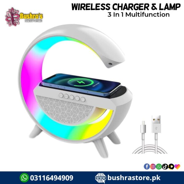 Atmosphere Lamp,Color Changing Mood Light with Wireless Charger