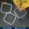 3 in 1 Stainless Steel Potato Chip Cutter Fruit Vegetable Slicer Apple Corer Knife Cutting Tool