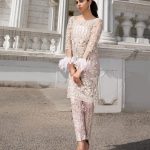 Luxury Heavy work Unstitched 
Net Wedding Desinger Dress With Embroidered Dupatta