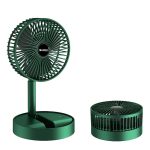 Plastic Rechargeable Foldable Fan with Adjustable Height