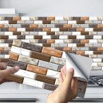 Pack Of 96 Waterproof Smart Self Adhesive Peel and Stick Tile Stickers