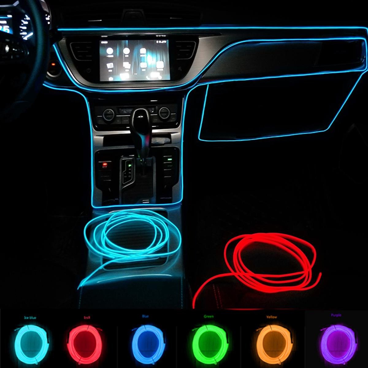 Car Dashboard Neon Light Strip 3-Meter