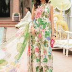 Summer Printed Lawn Unstitched Dress with Printed Chiffon Dupatta