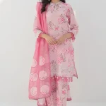 Summer Luxury  Swiss Lawn Unstitched Dress with Digital Printed Soft Silk Dupatta