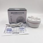 Portable Ultrasonic Turbo Washer, Mini Washing Machine with USB Power Supply, Suction Cups