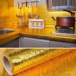 Self-Adhesive Aluminum Foil Kitchen Wallpaper Sticker