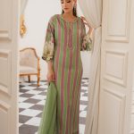 Luxury Charmeuse Silk Digital Printed Unstitched 3Pcs Dress