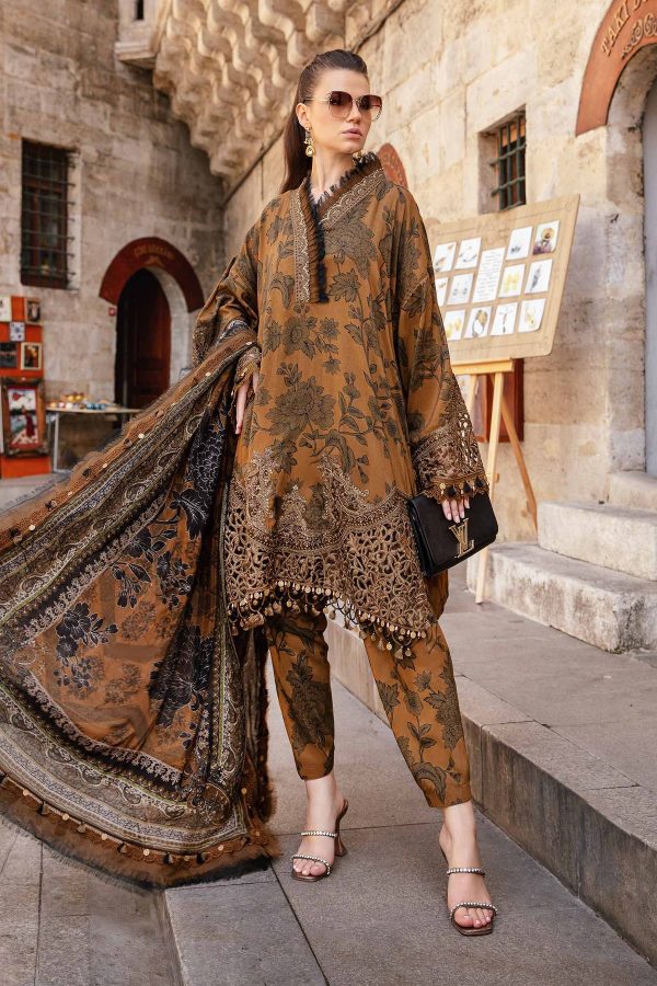 Digital Printed Cambric Lawn Dress Digital Printed Chiffon Dupatta